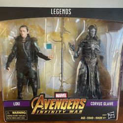 marvel legends loki and corvus glaive