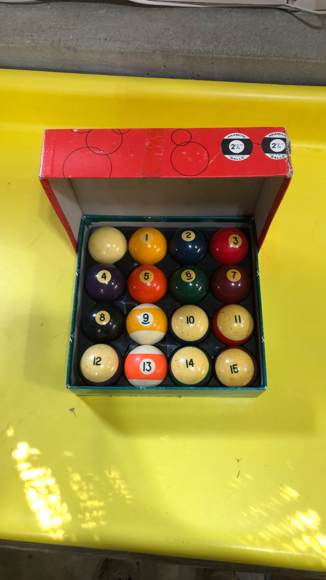 Aramith (mostly) Billiard Ball Set