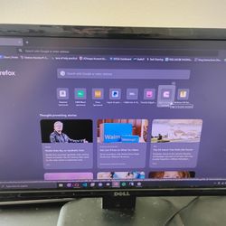 Dell Office Monitor 17x10 Inches + HDMI