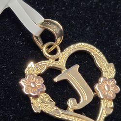 Letter "J" Charm