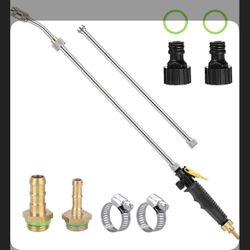 44” Garden Hose Sprayer Wand Attachment For Gardening And Cleaning