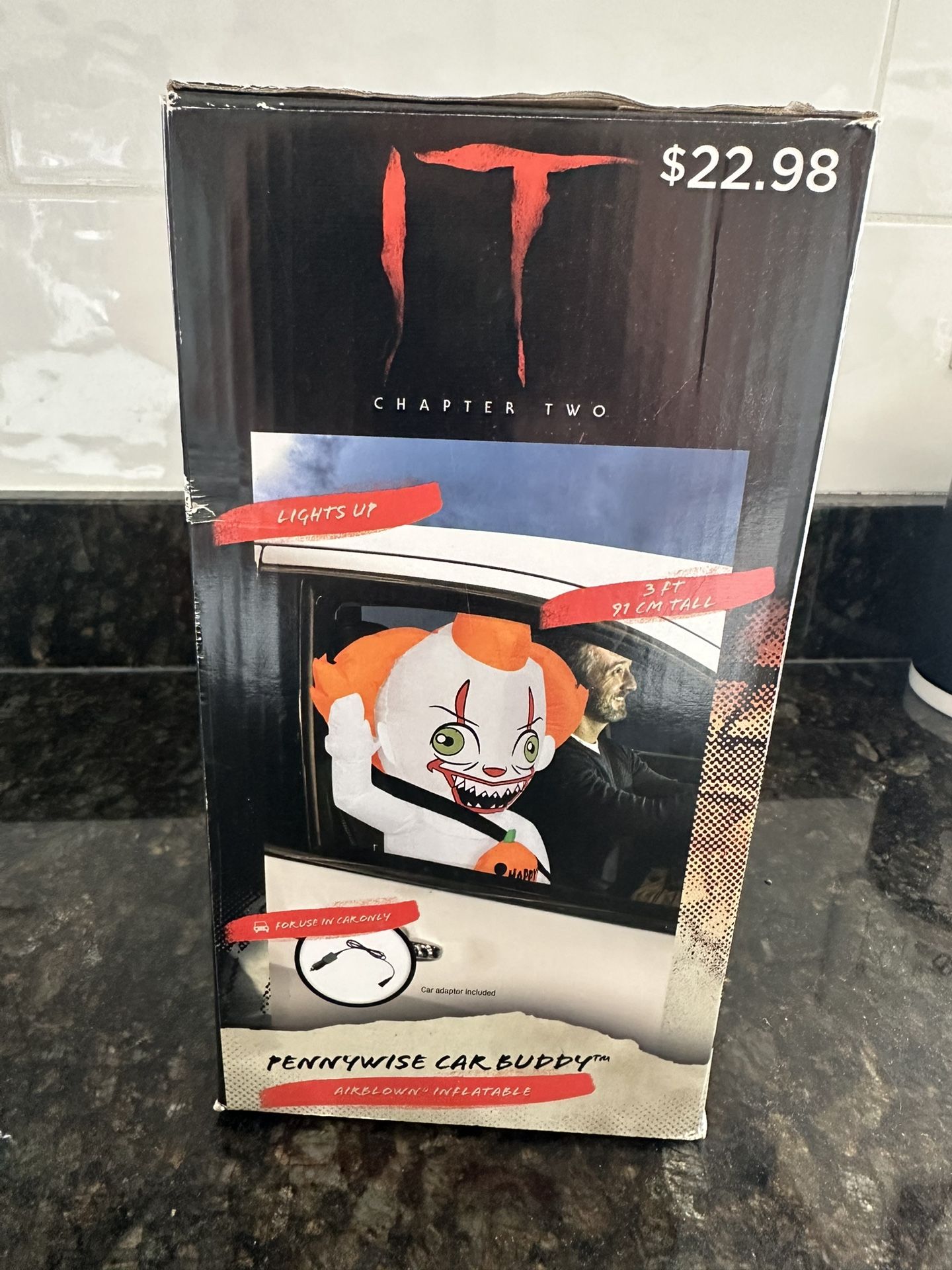 ~LN Pennywise Car Inflatable, Buddy Halloween~$10