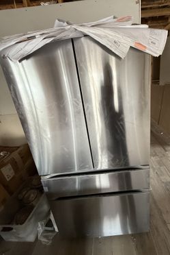 LG 30 cu. ft. SMART Standard Depth MAX French Door Refrigerator Stainless Steel