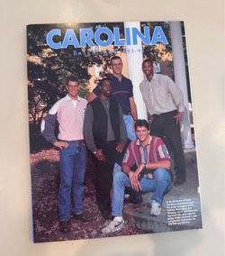 1993-94 UNC NORTH CAROLINA TAR HEELS BASKETBALL Yearbook media guide 176 Pages