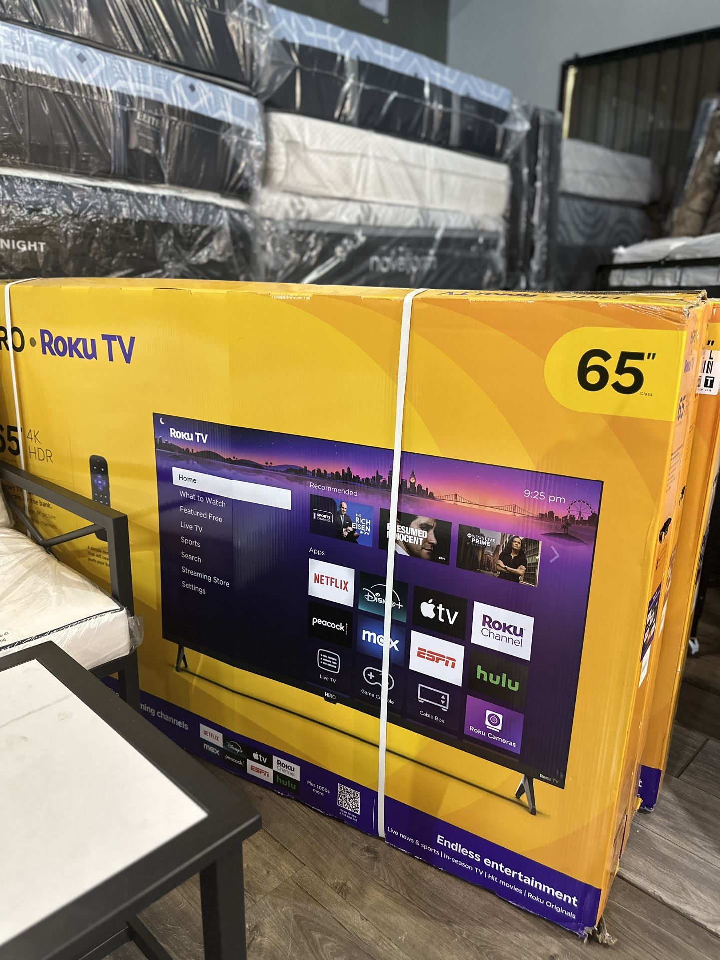 Roku Smart 65” Tv ( Take It Home In Payments / Llevalo A Casa En Pagos)
