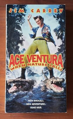 Jim Carrey Ace Ventura Pet Detective VHS