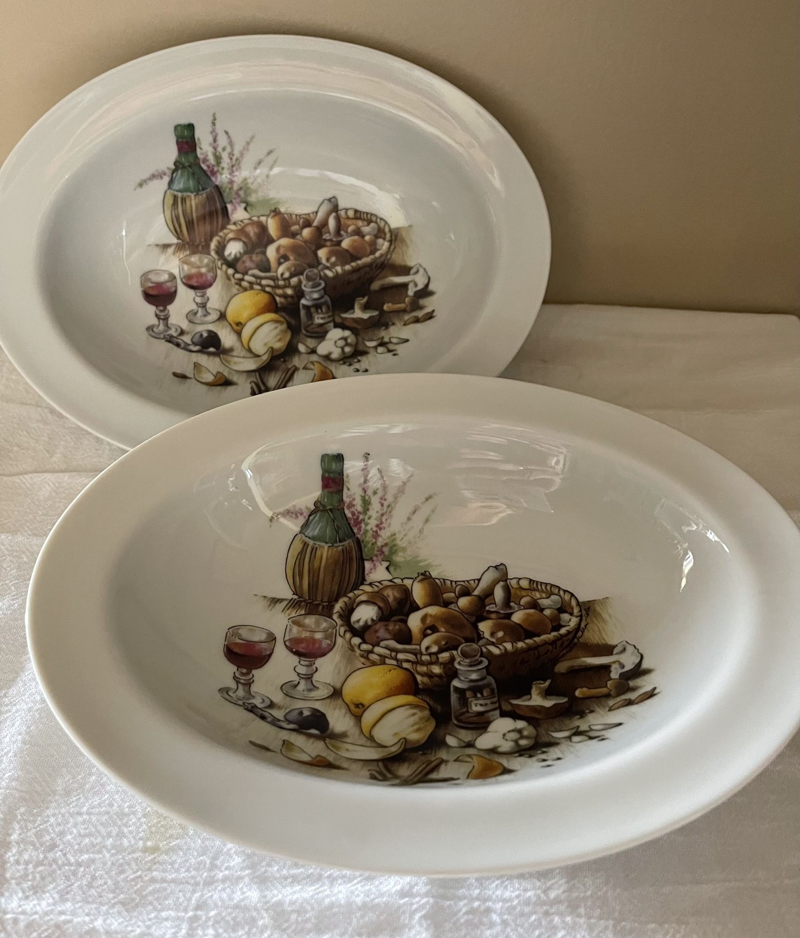Limoges Porcelain Vegetable Bowls