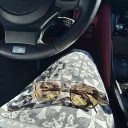 Chrome Hearts 22k Rump Sunglasses
