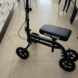 KneeHoover Adult Knee Walker, Black