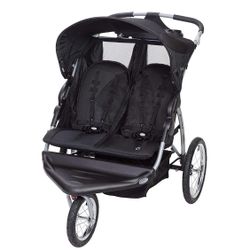 Baby Trend Expedition Double Jogger Stroller, Griffin  Open box item appears new!  The Baby Trend Expedition Double Jogger Stroller in Griffin is a st