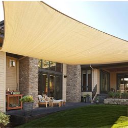 Large Outdoor Rectangle Sun Shade Sail