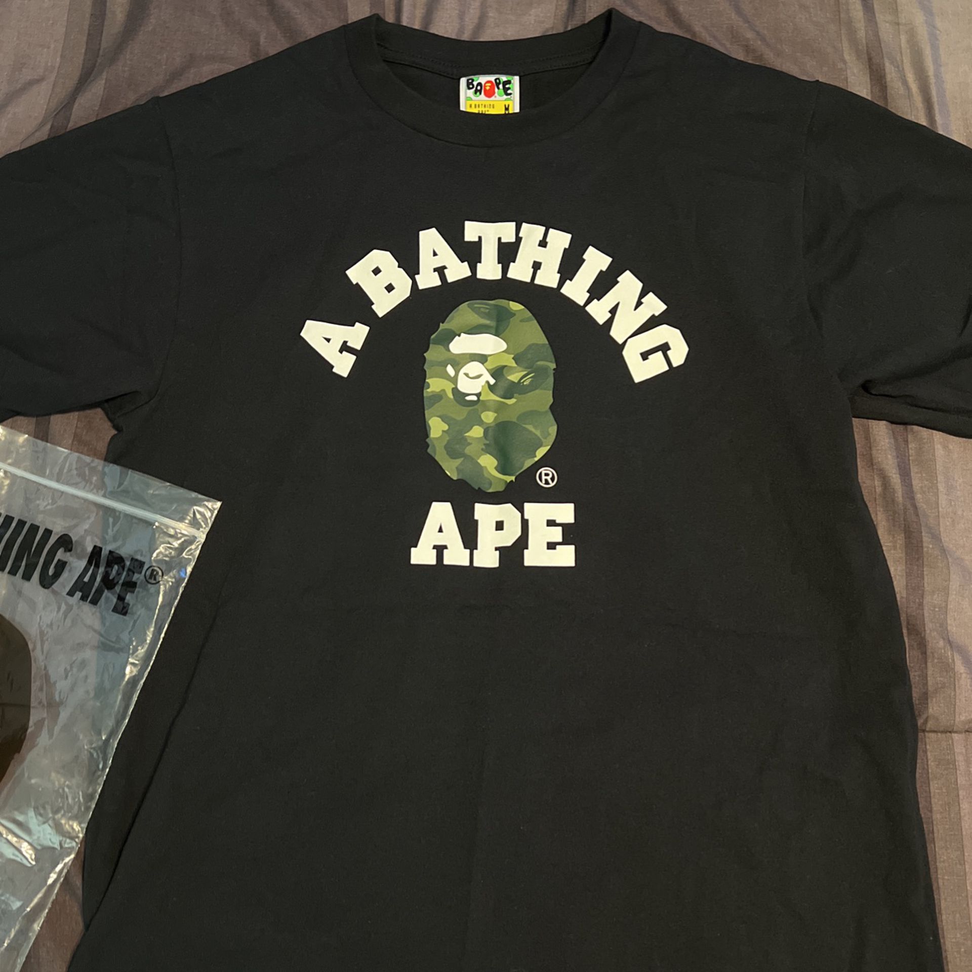 A Bathing Ape Shirt Men Size Medium Brand New 
