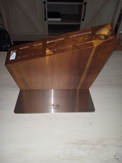 CangShan Solid Wood Knife Block