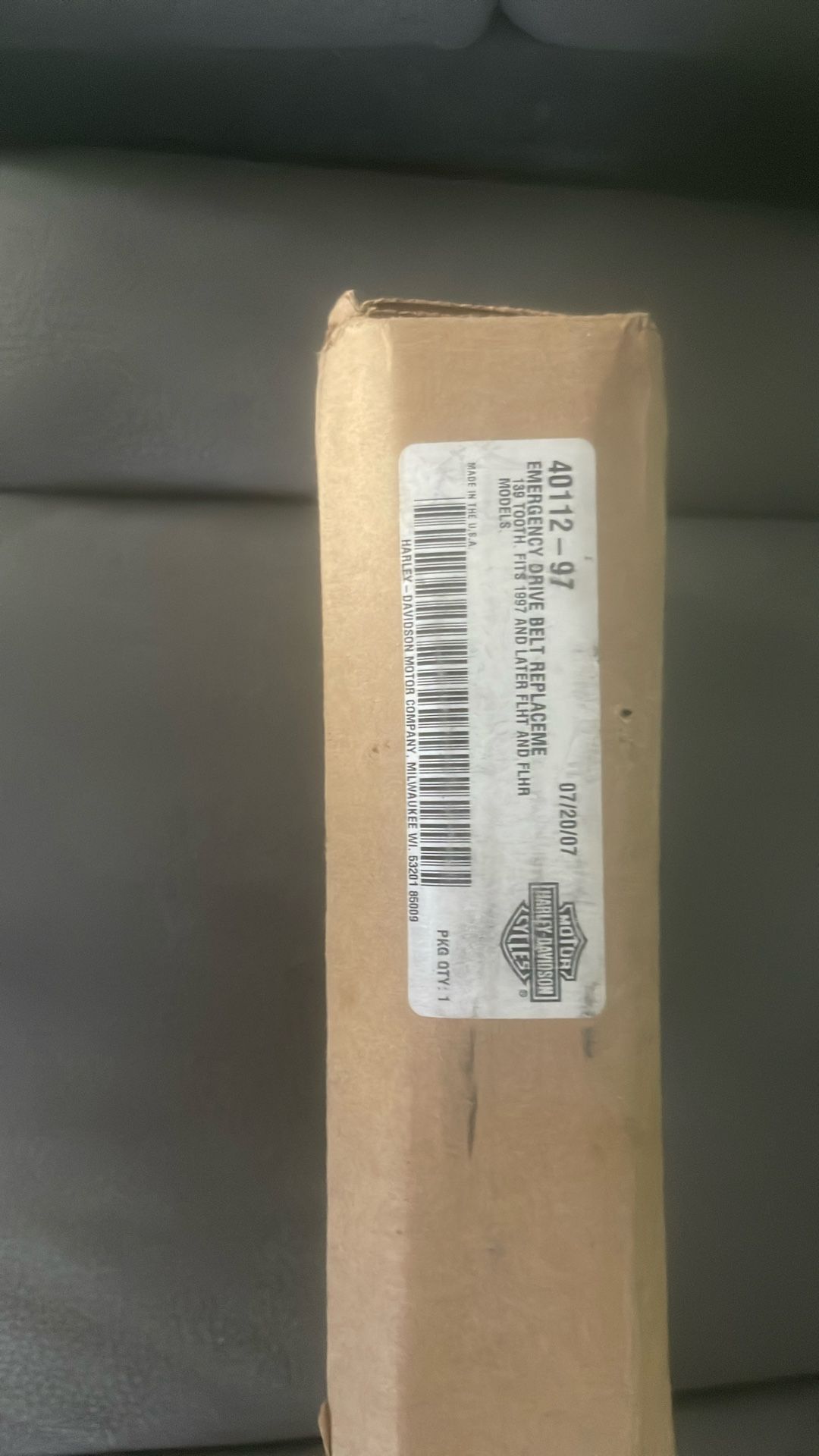 New in Box Drive Belt for Road King