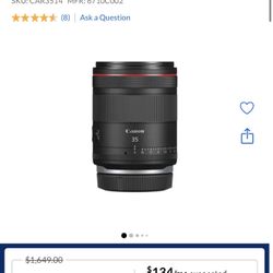 Canon RF 35mm f/1.4 L VCM Lens