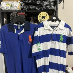2 Piece Polo Ralph Lauren Bundle Shirts 