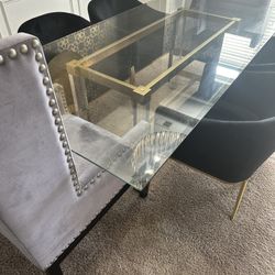 Glass Top Dining Table Only 