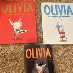 Olivia Hard Cover Book Lot