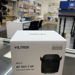 Viltrox 15 1.7 Fuji X 