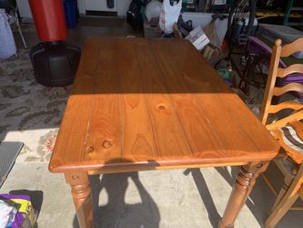 Wooden Dining Room Table