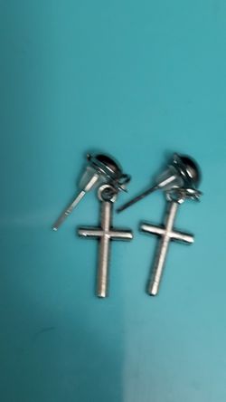 Cross Charming Earring