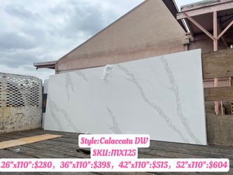 MAX Quartz & Countertop:MX125:Calaccata DW 7.241