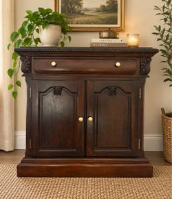 Vintage Wood Cabinet / Dresser