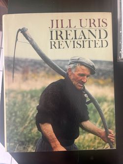 1982 Ireland Revisited by Jill Uris – First Edition Hardcover + 1983 Newspaper Ad