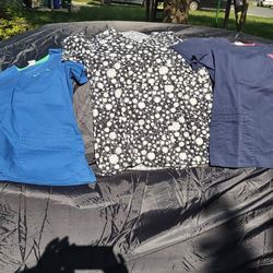 Nursing Uniforms (3),  Washed N Ready Size M.