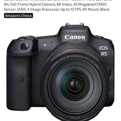 Canon EOS R5 Mirrorless Camera RF24-105mm