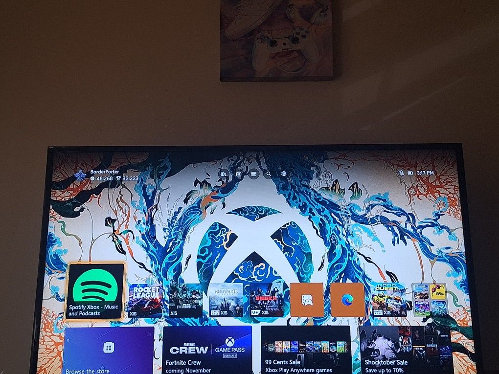 55" Flat Screen LG TV 