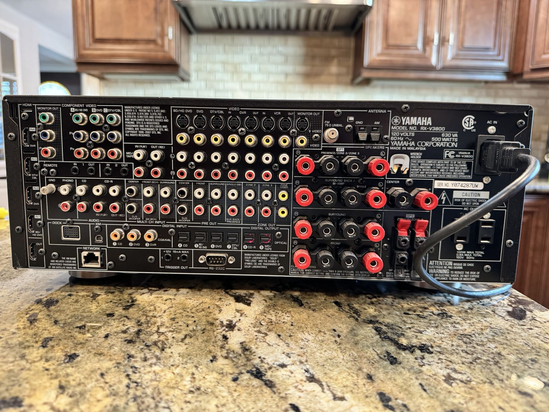 Yamaha RXV3800 AV Receiver for Sale in Los Angeles, CA OfferUp