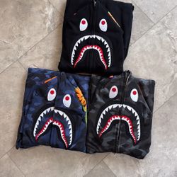 Bape Zip Up Hoodie