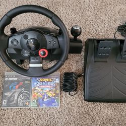 Logitech Driving Force Pro Steering wheel for PC, PlayStation 2 and 3 for  Sale in City of Industry, CA - OfferUp
