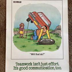 VINTAGE HERMAN POSTERS/1984