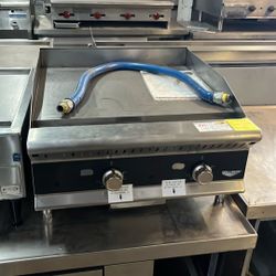 24” Thermostatic Flat Griddle 