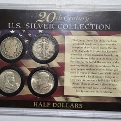 20th. Century Silver Half Dollar Collection