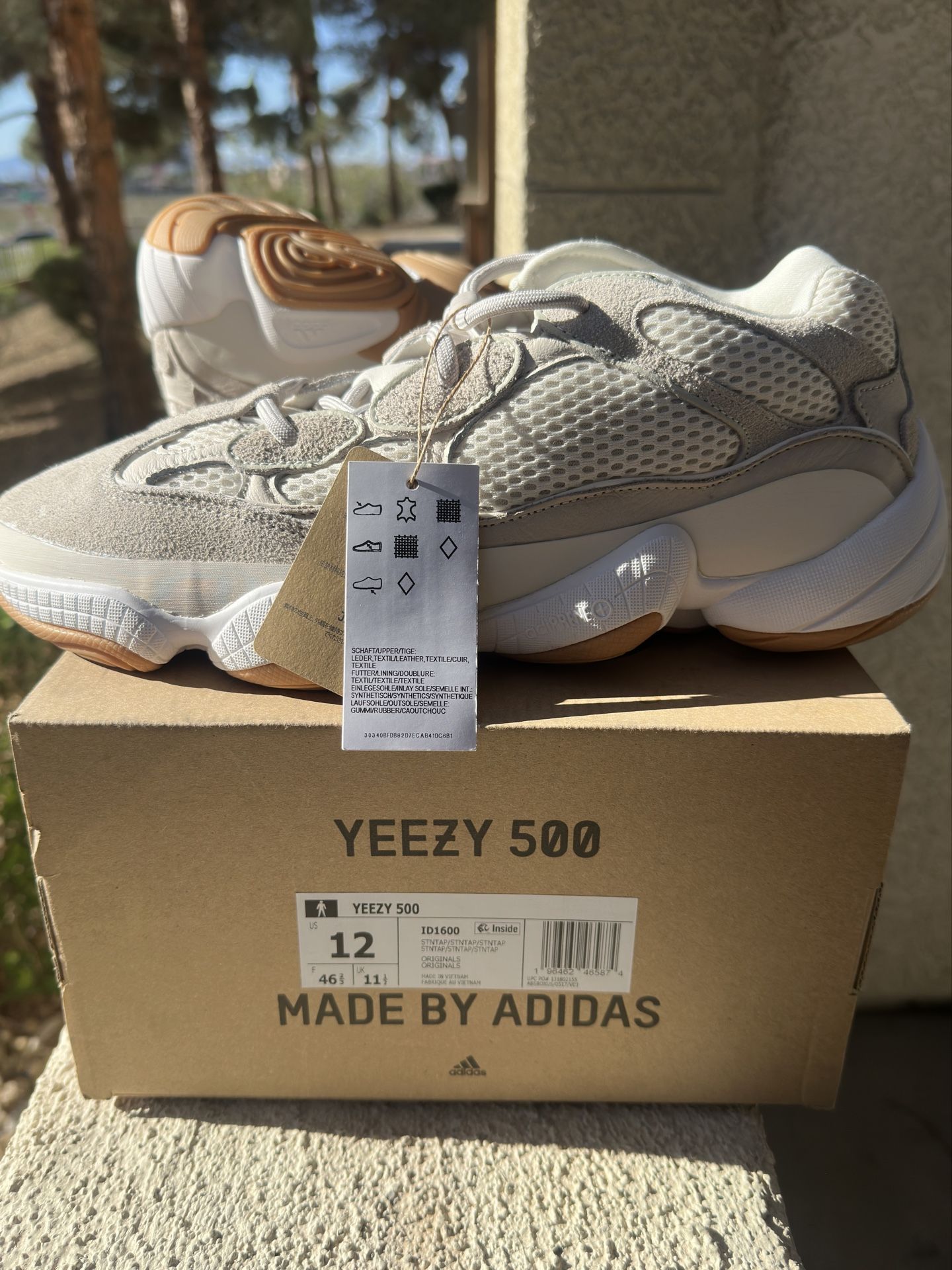 Yeezy 500 Stone NEW Size 12