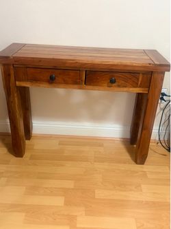 Side console table