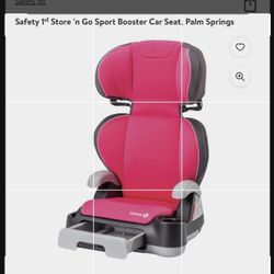 Safety 1ˢᵗ Store 'n Go Sport Booster Car Seat, Palm Springs