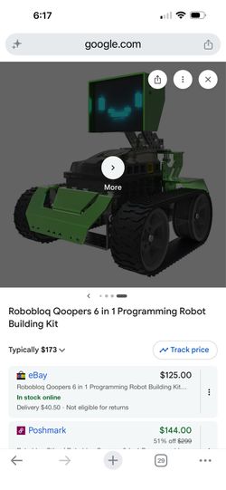 Robobloq Qoopers 6-in-1 Programming Robot Building Kit