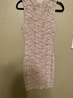 Gold Lace Windsor Dress