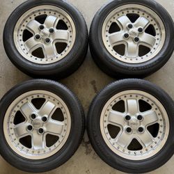 15” Mugen MR-5 Complete w/Tires