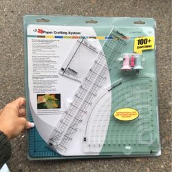 CutterBee 1-2-3D Paper Crafting System 8 Piece EK Success Scrapbook, 100+ Ideas
