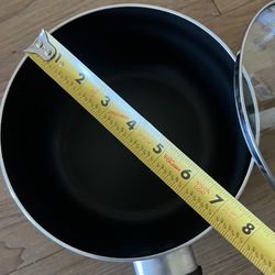 Non-Stick Pot with Lid — 2-Quart Capacity — Dishwasher Safe — Stay-Cool Handle