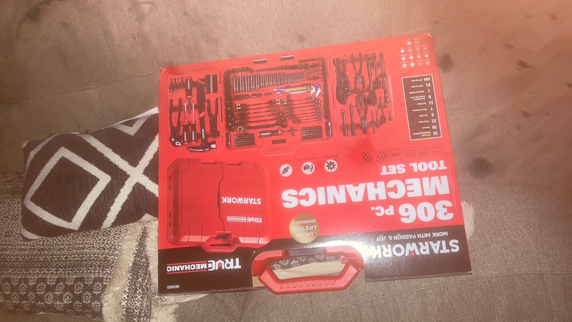 Starwork 306 PC. Mechanics Tool Set