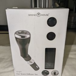 Serene House Night Car Scent Diffuser Set