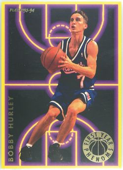 1993-94 Fleer Bobby Hurley First Year Phenoms Card