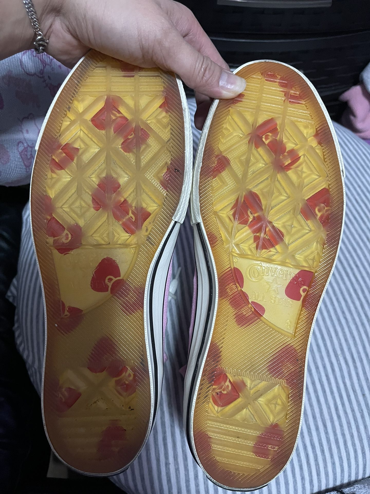 Converse Hello Kitty x Chuck 70 Canvas Hi Top 'Prism Pink