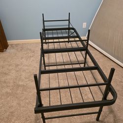 Folding Metal Bed Frame (Queen)